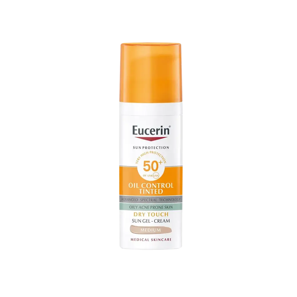 Eucerin - spf 50 + oil control tono medio