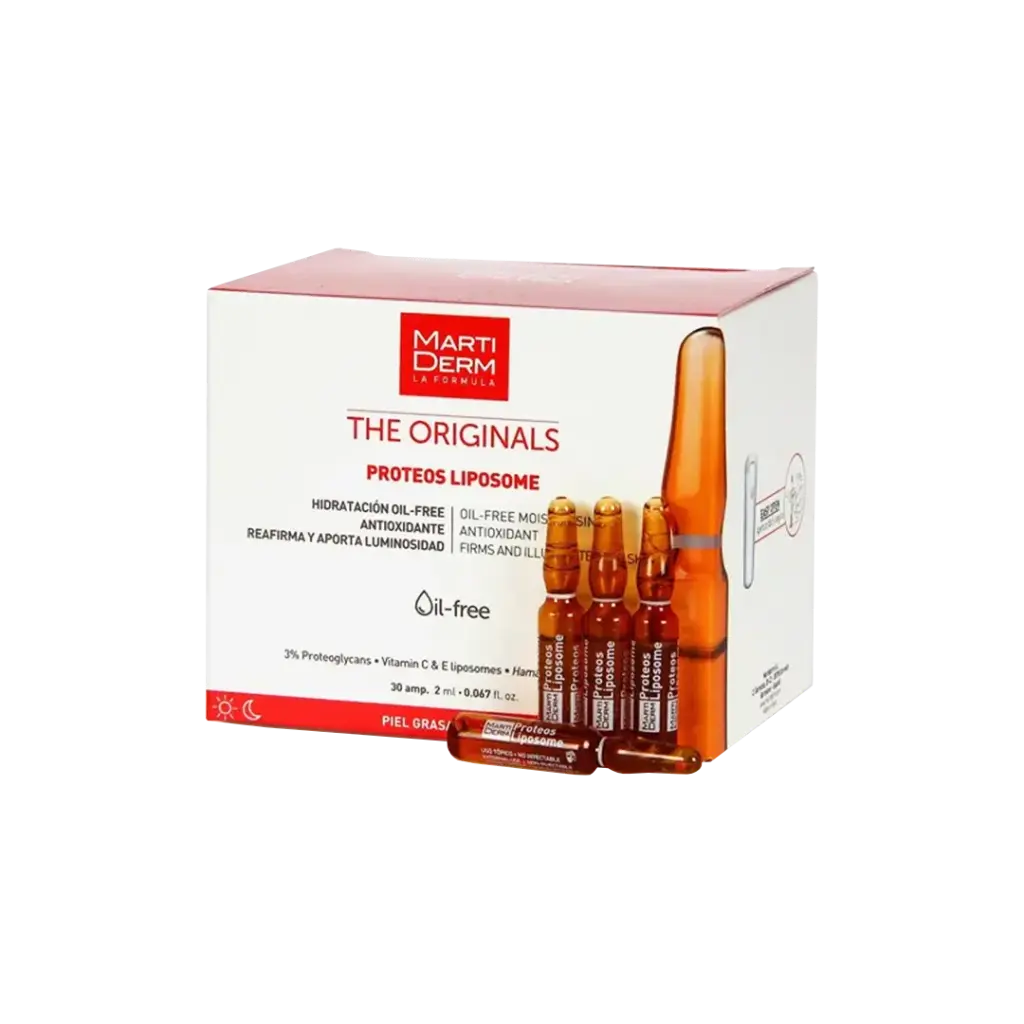 Martiderm - proteos liposomas (rojas) 30 amp