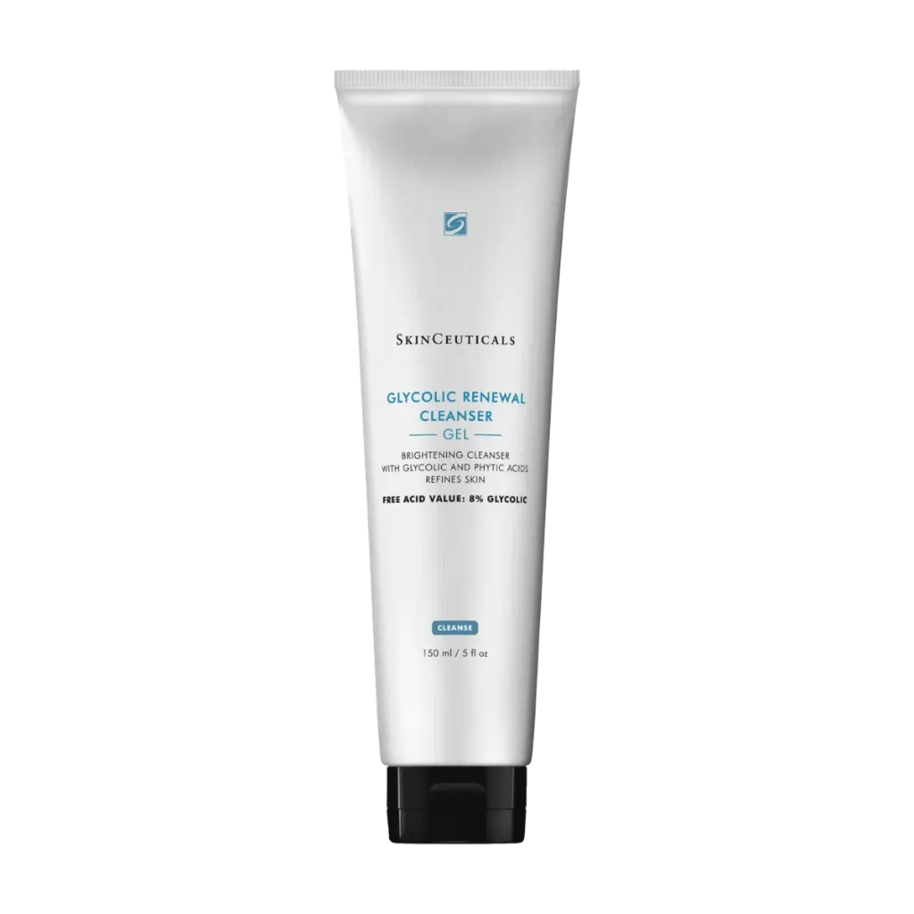 Gel limpiador exfoliante renovador