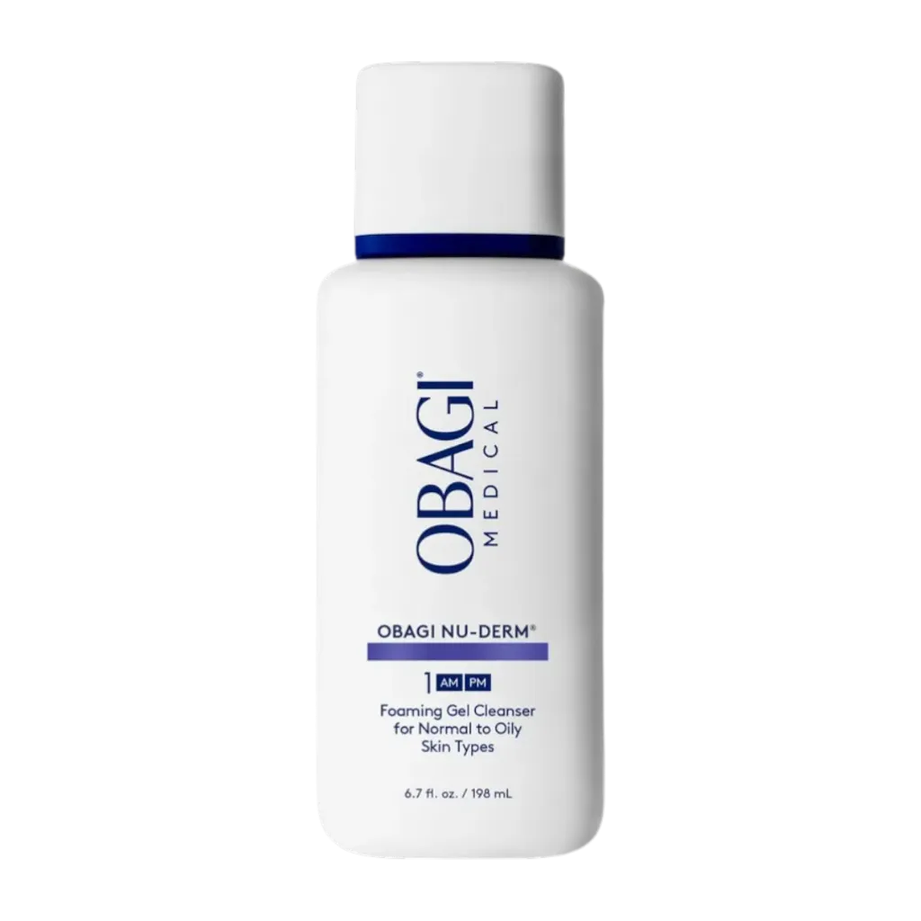 Gel limpiador espumoso para piel normal a grasa