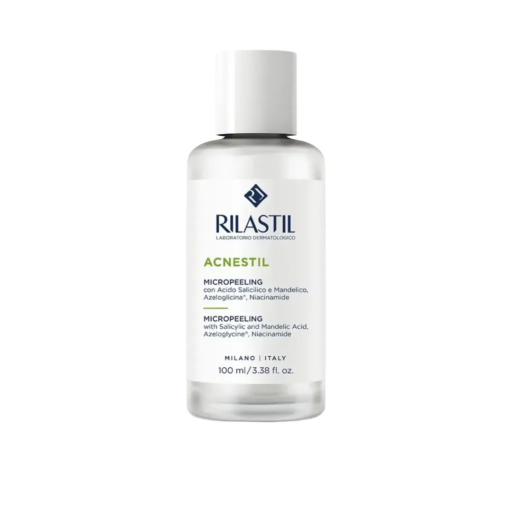 Rilastil - Loción exfoliante dermatológica para piel grasa o con acné